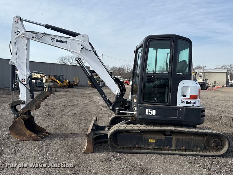 image for item EG2136 2015 Bobcat E50 mini excavator