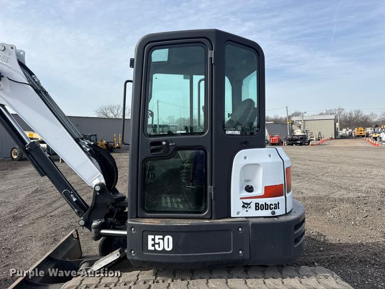 image for item EG2136 2015 Bobcat E50 mini excavator