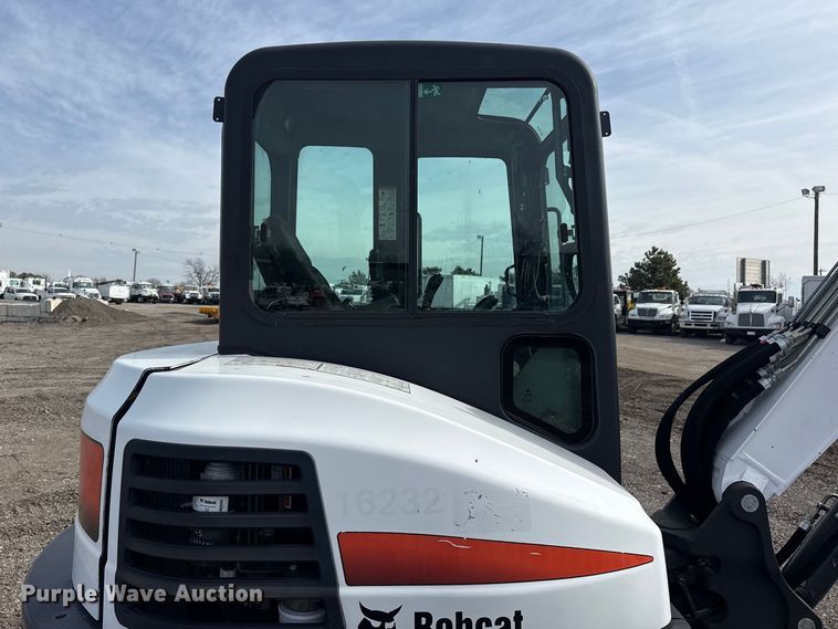 image for item EG2136 2015 Bobcat E50 mini excavator