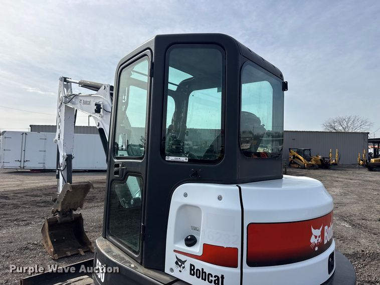 image for item EG2136 2015 Bobcat E50 mini excavator