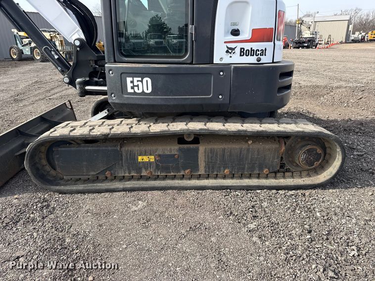 image for item EG2136 2015 Bobcat E50 mini excavator
