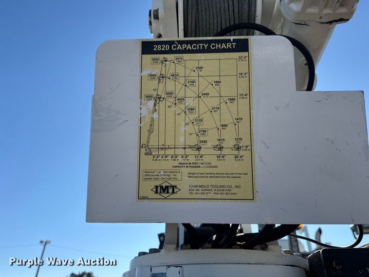 image for item EG2142 2012 Freightliner Business Class M2 utility / service truck