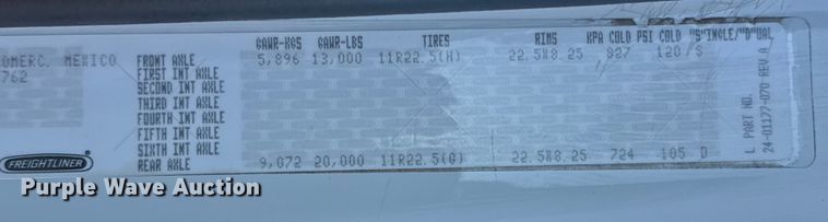 image for item EG2142 2012 Freightliner Business Class M2 utility / service truck