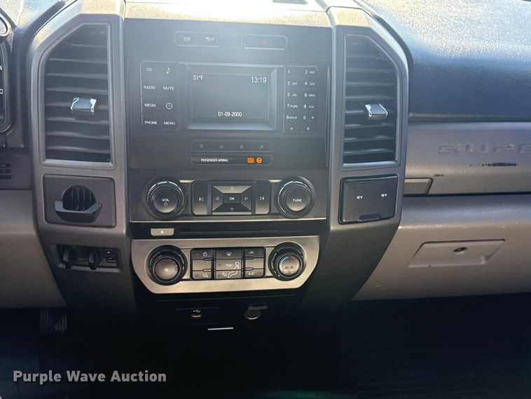 image for item EG2143 2017 Ford F350 Super Duty XL Ext. Cab utility bed pickup truck