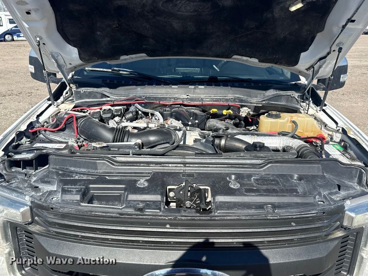 image for item EG2143 2017 Ford F350 Super Duty XL Ext. Cab utility bed pickup truck