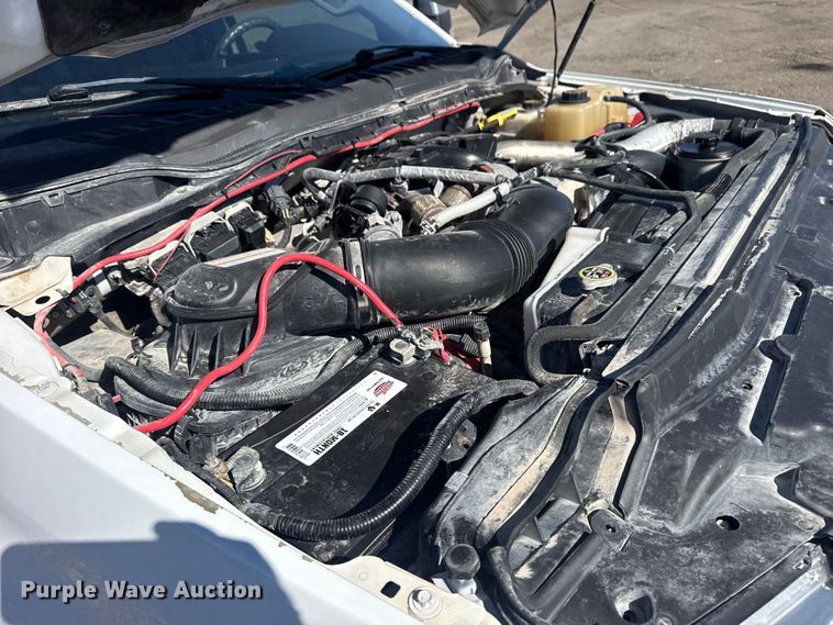 image for item EG2143 2017 Ford F350 Super Duty XL Ext. Cab utility bed pickup truck