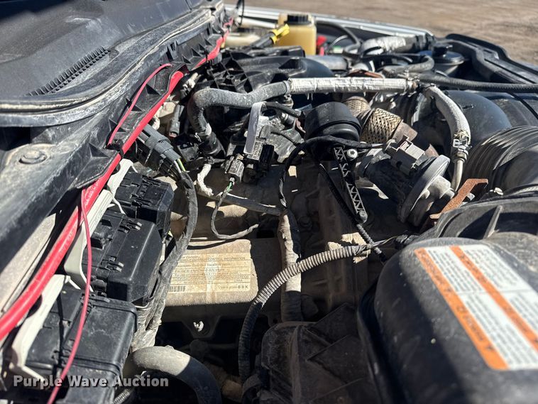 image for item EG2143 2017 Ford F350 Super Duty XL Ext. Cab utility bed pickup truck