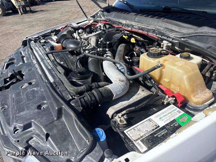 image for item EG2143 2017 Ford F350 Super Duty XL Ext. Cab utility bed pickup truck