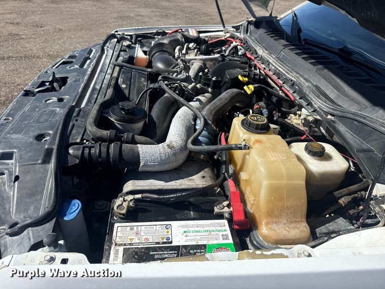 image for item EG2143 2017 Ford F350 Super Duty XL Ext. Cab utility bed pickup truck