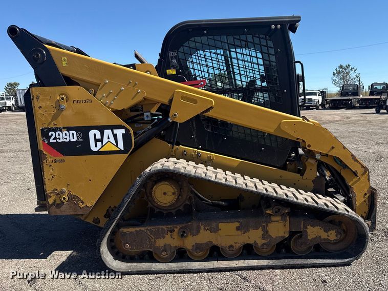 image for item EG2145 2016 Caterpillar 299D2 tracked skid steer loader