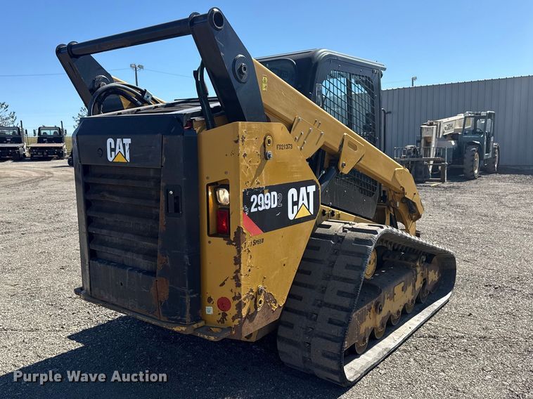 image for item EG2145 2016 Caterpillar 299D2 tracked skid steer loader