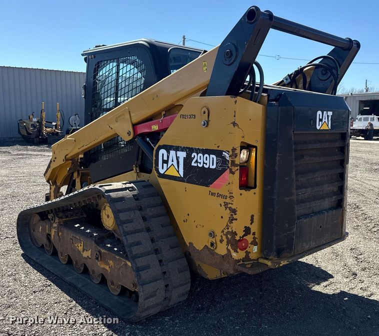 image for item EG2145 2016 Caterpillar 299D2 tracked skid steer loader