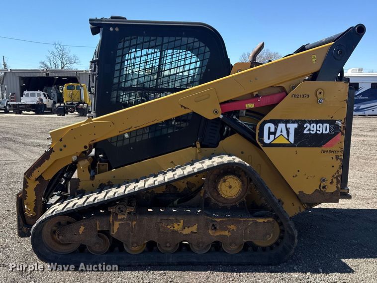 image for item EG2145 2016 Caterpillar 299D2 tracked skid steer loader