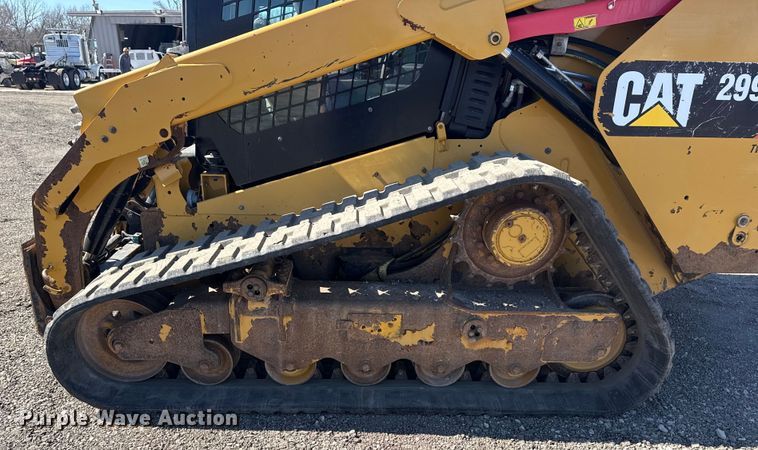 image for item EG2145 2016 Caterpillar 299D2 tracked skid steer loader