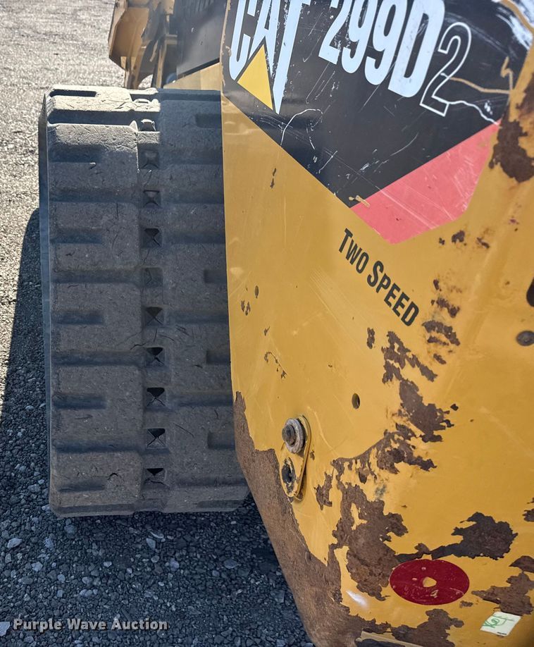 image for item EG2145 2016 Caterpillar 299D2 tracked skid steer loader