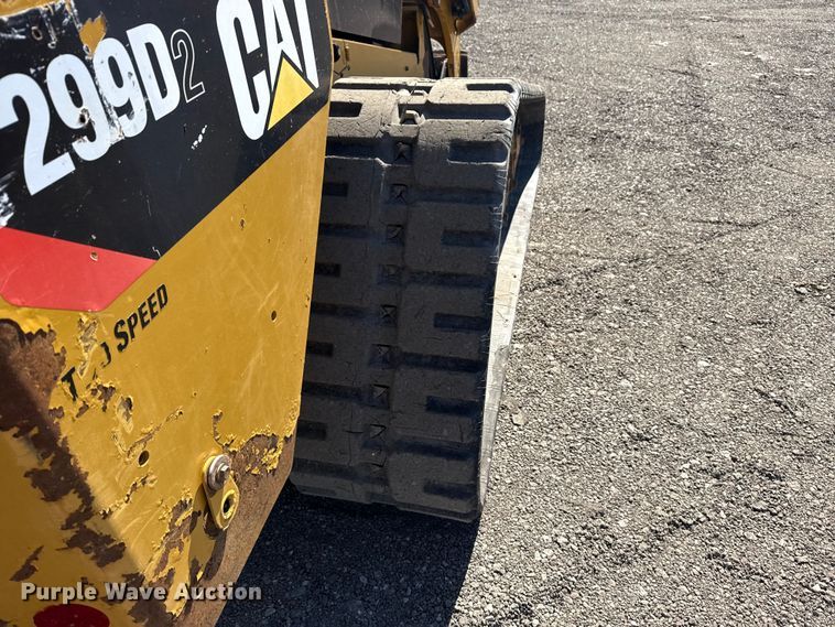 image for item EG2145 2016 Caterpillar 299D2 tracked skid steer loader