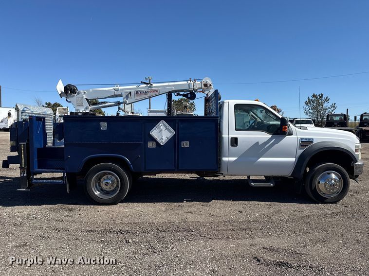image for item EG2146 2010 Ford F550 Super Duty XL utility / service truck
