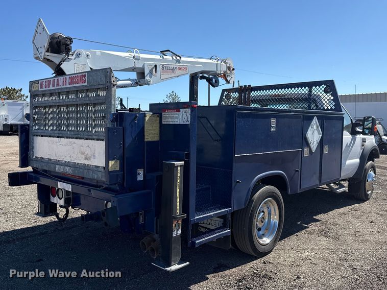 image for item EG2146 2010 Ford F550 Super Duty XL utility / service truck