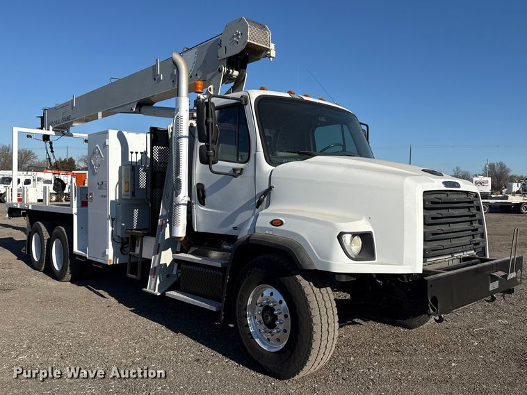 image for item EG2150 2014 Freightliner 114SD crane truck