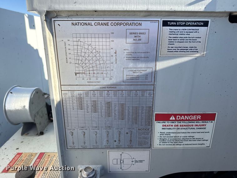 image for item EG2150 2014 Freightliner 114SD crane truck