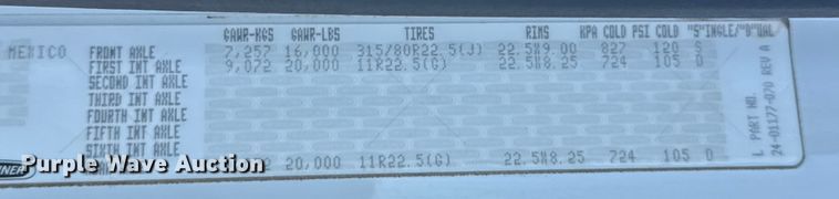 image for item EG2155 2012 Freightliner Business Class M2 utility / service truck