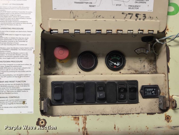 image for item EG2693 Ingersoll Rand TC-13 trench compactor