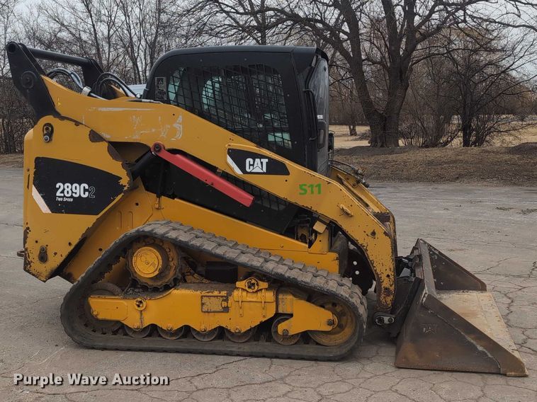 image for item EG2699 2012 Caterpillar 289C2 tracked skid steer loader