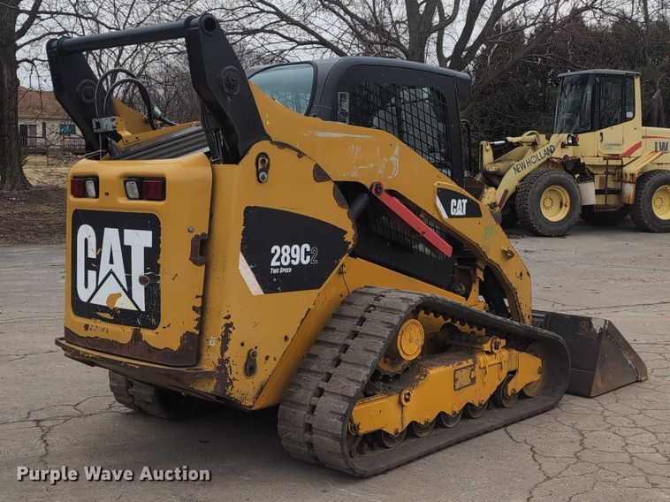 image for item EG2699 2012 Caterpillar 289C2 tracked skid steer loader
