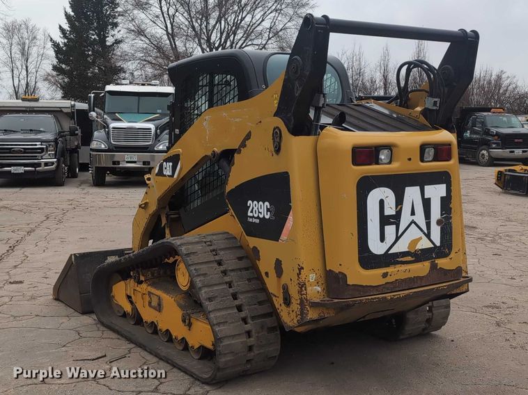 image for item EG2699 2012 Caterpillar 289C2 tracked skid steer loader