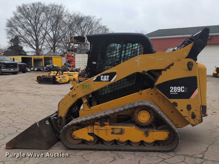 image for item EG2699 2012 Caterpillar 289C2 tracked skid steer loader