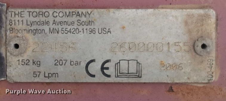 image for item EG2710 2006 Toro 22456 compact utility loader snow blower