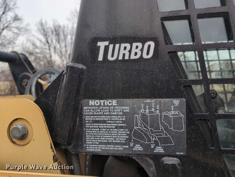 image for item EG2722 2007 Caterpillar 257B tracked skid steer loader