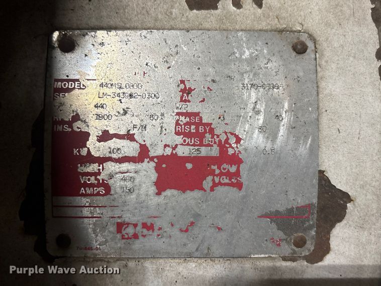 image for item EI5691 Marathon 440MSL0888 generator