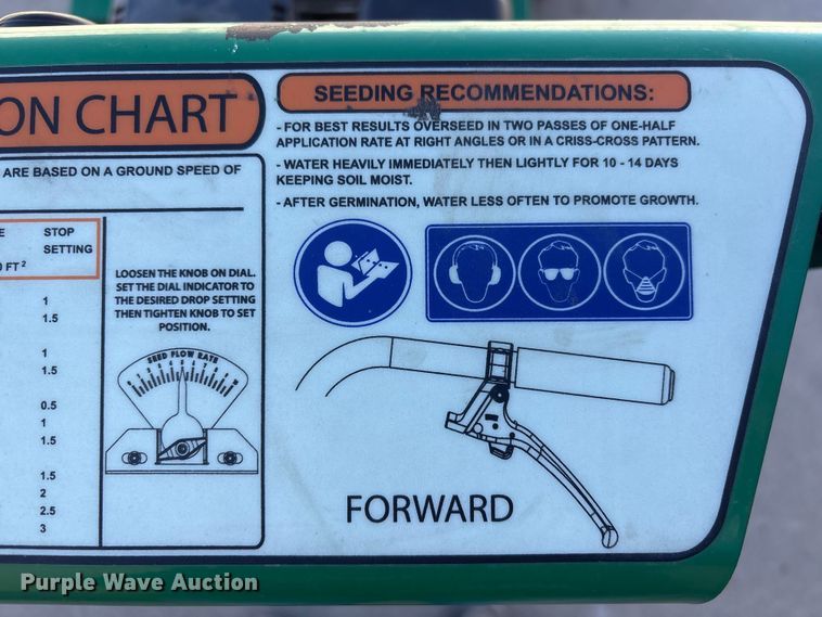 image for item EI5715 Billy Goat OS901SPH over seeder