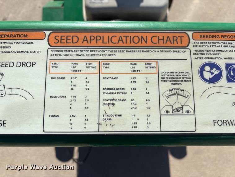 image for item EI5716 Billy Goat OS901SPH over seeder