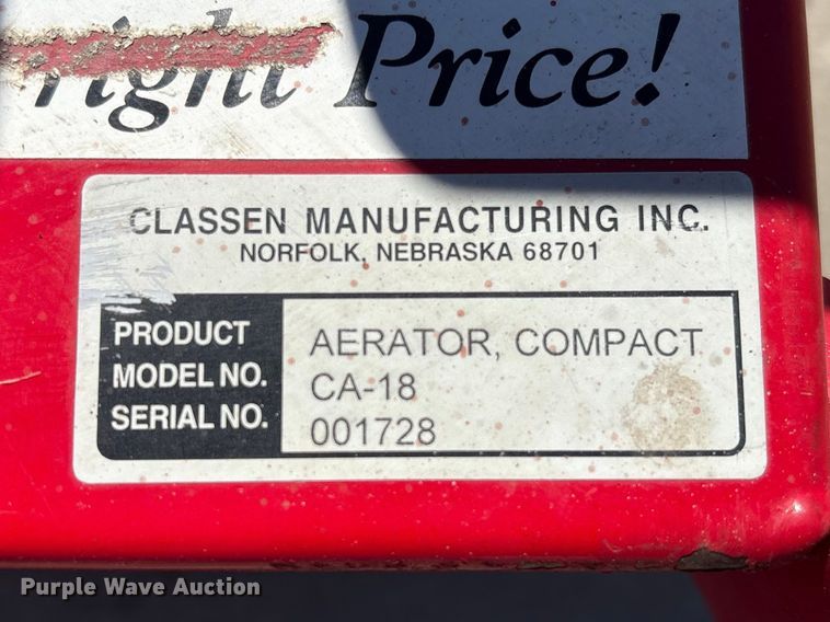 image for item EI5720 Classen CA-18 aerator