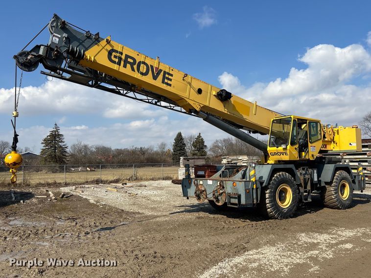 image for item EM5052 2005 Grove RT600E crane