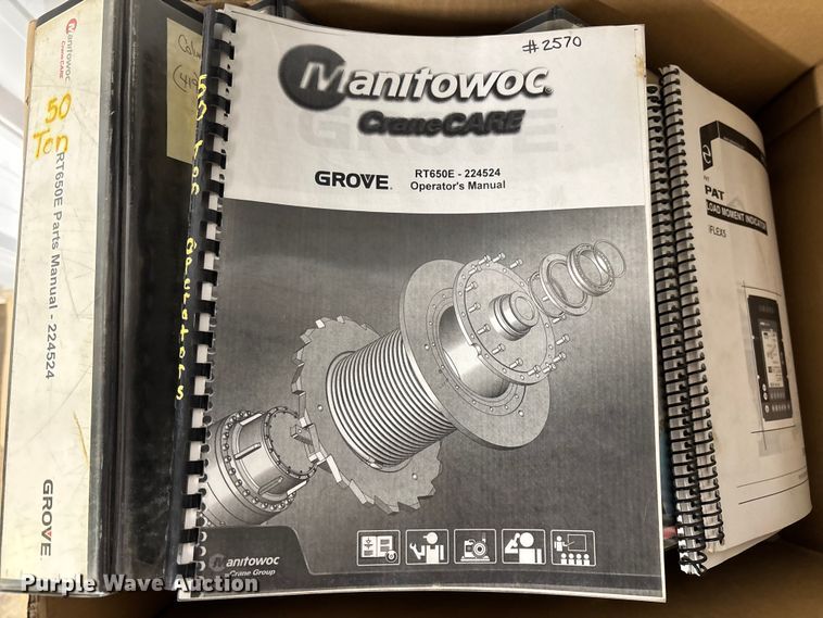 image for item EM5052 2005 Grove RT600E crane