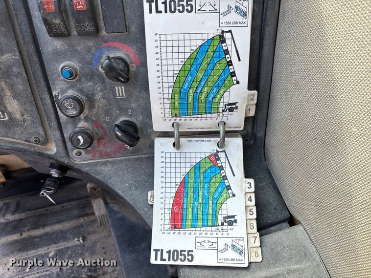 image for item EM5053 2010 Caterpillar TL1055 telehandler
