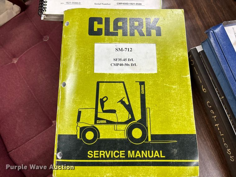 image for item EM5054 Clark CMP50SD forklift