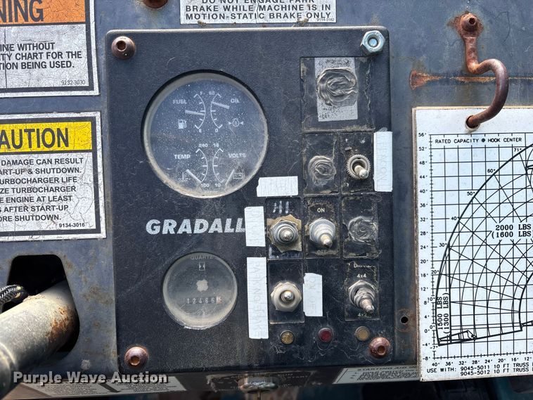 image for item EM5055 2001 Gradall 534D9-45 telehandler