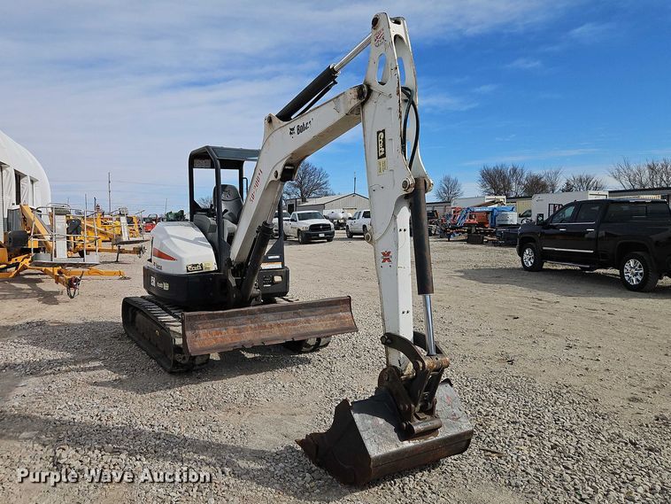 image for item EO7037 2017 Bobcat E50 mini excavator