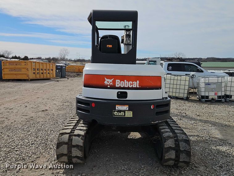 image for item EO7037 2017 Bobcat E50 mini excavator