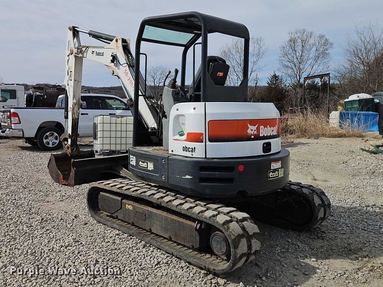 image for item EO7037 2017 Bobcat E50 mini excavator