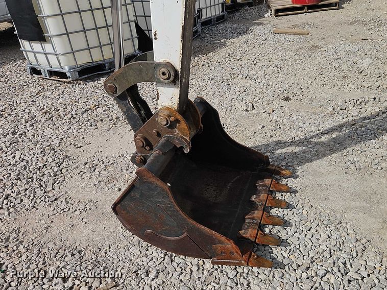 image for item EO7037 2017 Bobcat E50 mini excavator