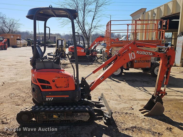 image for item EO7044 2019 Kubota U17 mini excavator