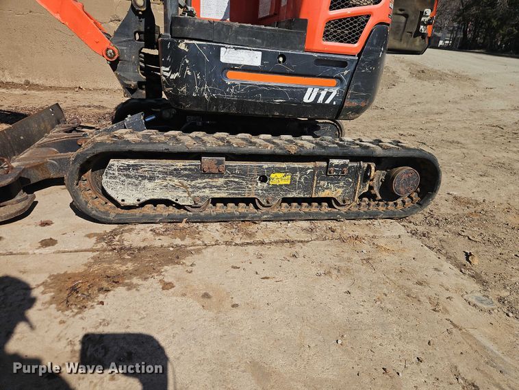image for item EO7044 2019 Kubota U17 mini excavator