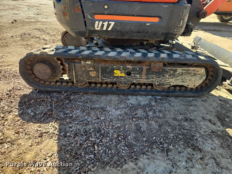 image for item EO7044 2019 Kubota U17 mini excavator