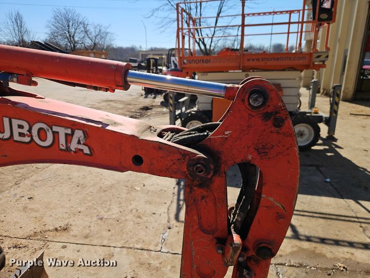 image for item EO7045 2020 Kubota U17 mini excavator