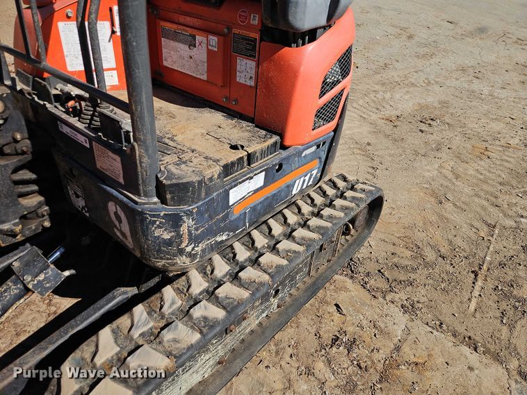 image for item EO7045 2020 Kubota U17 mini excavator